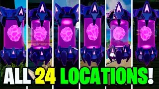 Fortnite ALL 24 Alien Artifact Locations guide! All Weeks 5 to 1