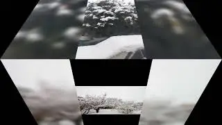 Cuddle nature with, snowfall