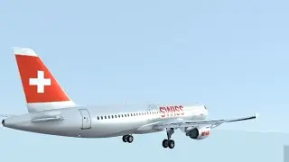 SWISS A320 | MUMBAI LANDING 🛬 #flightsimulator #RFS #viral 