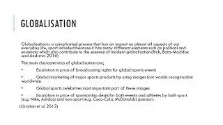 Commercialisation and Globalisation of Cricket As A Sport