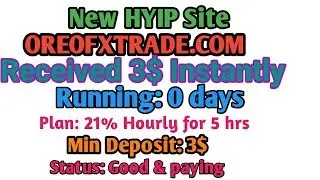 New 1$ HYIP Investment Site Exceedpay.com! Earn 6% Hourly for lifetime! Live PROOF: 2.24$👍