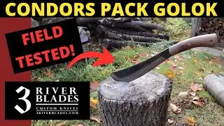 Condor Golok Pack Machete Test and Review