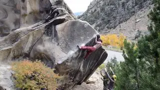 No Substance V8/7B+ - Joe's Valley, UT