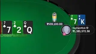 KayhanMok vs ATAKA ₮1,000,000 HU LIVE CoinPoker