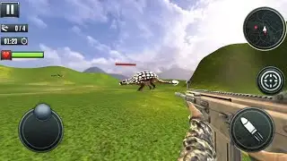 Dinosaur Hunter Survival Mode Jungle Mode Ankylosaurus Hunting Mission 4-6