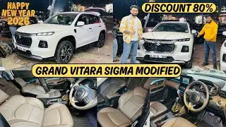 Grand Vitara Base Model Convert Into Top Model | Grand Vitara Sigma Modified 