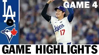 Los Angeles Dodgers vs Toronto Blue Jays Highlights | World Series Game 4 (10/28/25) MLB Highlights