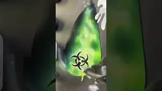 Аэрография, реалистично выглядящая как огонь!