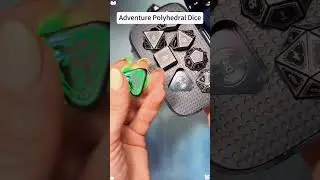 Glowing led polyhedral dice: perfect christmas gift for adventures #dice #dnd #led