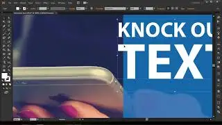 How to make Knockout Text in Illustrator Part 1