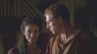 Caesar's timely arrival saves Lucius Vorenus, Niobe and Pullo (Rome)