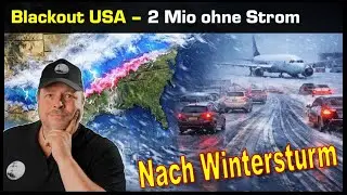 Blackout USA - Millionen ohne Strom im Wintersturm - LNG Export stoppt