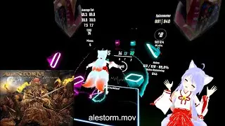 [Beat Saber] Keelhauled - Alestorm [expert] [Full Body Tracking]