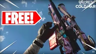 COD Cold War - *Free Secret* Glint Cannon Anime Blueprint for LW3 Tundra Sniper!