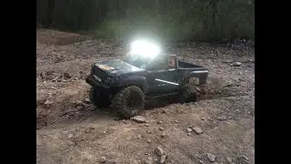first run with Proline Tacoma body on hpi chassis