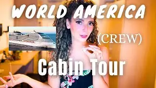 Экскурсия по каютам экипажа MSC WORLD AMERICA 🛳️