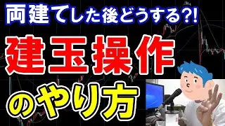 【株式投資】両建て後に建玉操作のスイングトレードで稼ぐ方法