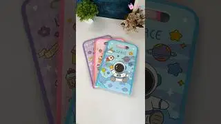 Multi-Layer File Folder - Space & Cartoon Themes 😊🎁  #unboxing #tranding #schoolsupplies #shorts
