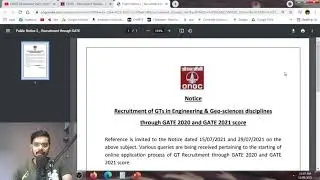 ONGC Recruitment 2021 (Official Updates)