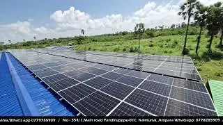 Best Solar company in jaffna  400Kw project with unmatched quality Nothing Extra, Nothing Less