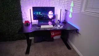 A Standing Desk Built for Gamers?! FLEXISPOT CyberX Review
