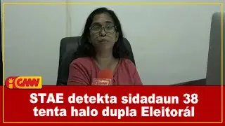 STAE detekta sidadaun 38 tenta halo dupla Eleitor&aacute;l