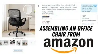 Assembling an office chair from Amazon | Sweetcrispy Home Office Chair