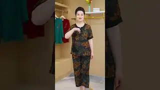 Đồ bộ cho b&agrave;, cho mẹ #dobomacnha #dobotrungnien #dobothunluaphap.    M&atilde; KN 03 ☎️077-8080-324