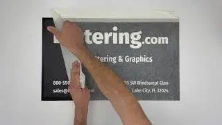 Vinyl Lettering Wet Installation Instructions