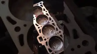 Ручная шлифовка блока двигателя