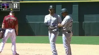COL@ARI: Desmond picks up his first hit of the season