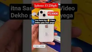 Cheapest Deal iPhone 13 256gb #secondhand #cheapest #iphone #usediphone  #ytshorts #mobile #viral
