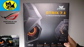 ASUS STRIX 7.1 Gaming Headset - Unboxing and first impressions