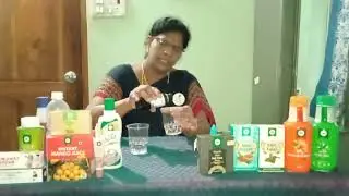 Demo for shri tulsi and aloe vera juice  (imc product) #sheikh shamshad begum
