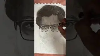 The professor - Money Heist. #potrait #drawing #moneyheist #professordrawing