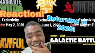 Боевые пропуски Fortnite вернутся в 2026 году! (@WildSantiago) Реакция!
