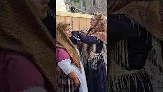 busachi ,  rassegna di gruppi folk , 4 ottobre 2025 , gruppo di busachi , in atesa della sfilata 
