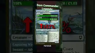 MTG Pre-market movements - keep an eye on these! #magicthegathering #mtgfinance #mtg #mtgclb #shorts