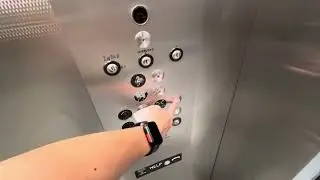 Giant Thyssenkrupp Elevator @ IKEA Portland, OG.