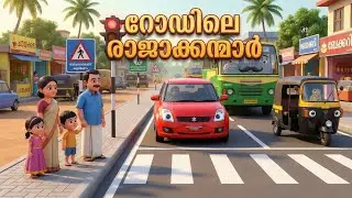 റോഡിലെ രാജാക്കന്മാർ🚙🚑 | Malayalam Kids Learning Song | Mittayi Malayalam