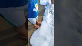 enjoying in beach 😊#babiesvideo#bessy#shorts#babylove #viralshorts#krishav
