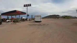 Looking back on Coyote Howls Campground East, 255 AZ-86, Why, Arizona, 24 July, 2022