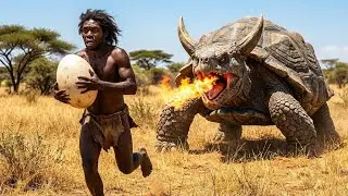 Life 1 Million Years Ago | How Prehistoric Humans Fought a Giant Turtle?