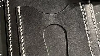 Making a leather phone case/sleeve with card holder [Sable Atelier]