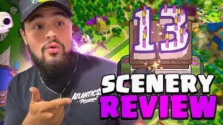 New Clash of Clans 13th Anniversary Scenery