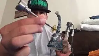 Sabertooth glass blue copper rig #1130squad