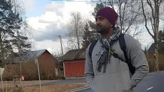 Village life in Finland. Finland,the land of thousand lakes and the happiest country.4KVIDEO