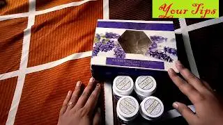 Vaadi herbal lavender anti-aging facial kit review | herbal facial | best facial kit