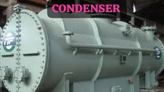 TURBINE//CONDENSER//USE IN POWER PLANT #mechanical  #youtubeshorts
