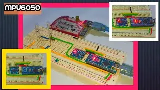 How to Make MPU6050 Arduino Project || Angle Controlled led | @KoppalMechatronics
